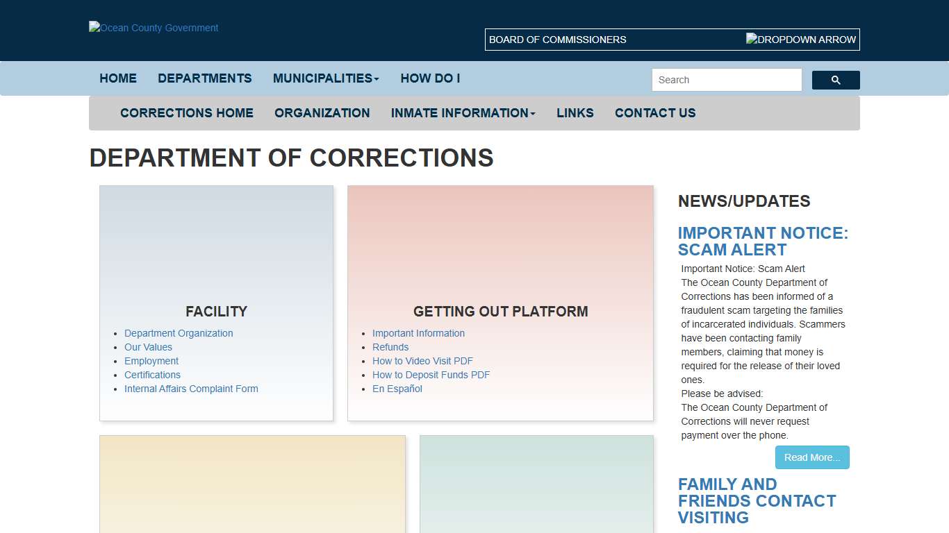 Home Ocean County Government